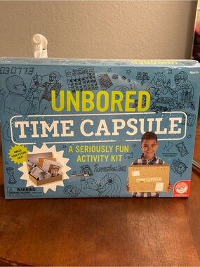 UNBORED Time Capsule Activity Kit - Blue Box NWT
